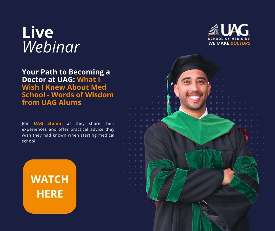 Free Informational Webinars | UAG School of Medicine