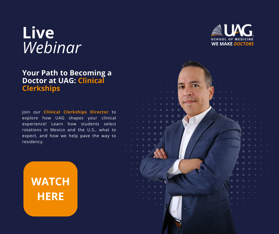 Free Informational Webinars | UAG School of Medicine